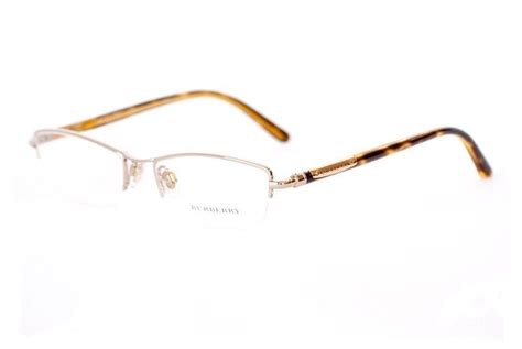 burberry glasses gold|burberry rimless glasses.